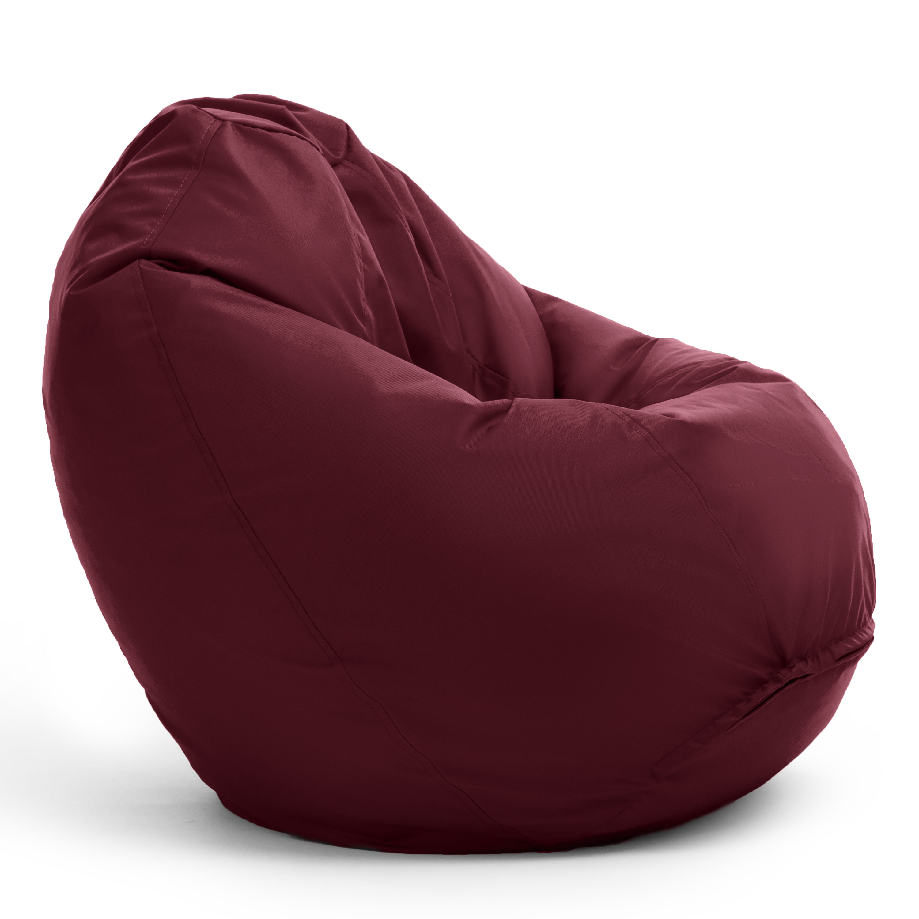 Bruni Classico Sitzsack S in Bordeaux - Indoor- und Outdoor-Bean Bag, in Deutschland gefertigt
